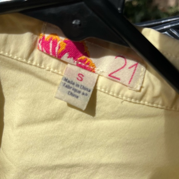 Vintage forever 21 baby yellow top - Picture 3 of 3